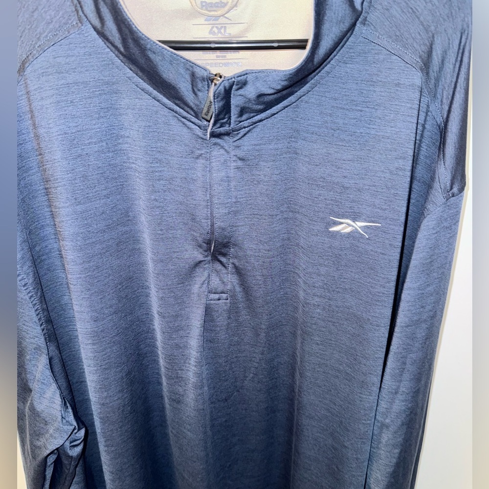 Reebok 1/4-Zip Performance Pullover Size 4xl - image 2